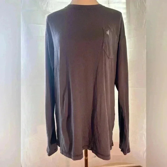 Johnnie-O Gray Long-Sleeved Shirt - Picture 1 of 5